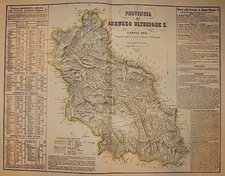 Marzolla Benedetto Provincia di Abruzzo ulteriore 2Â° 1858 Napoli